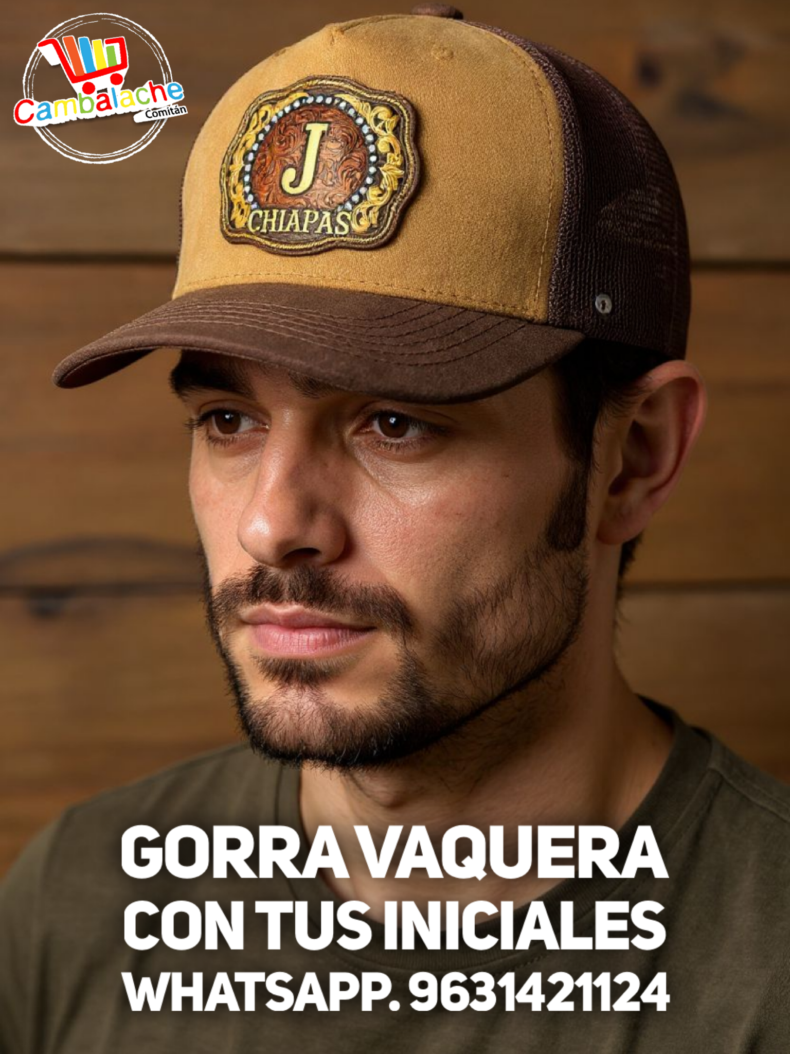 Gorra Vaquera Iniciales